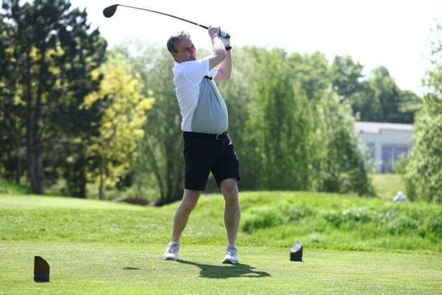 QPR Golf Day @ London Shire GC Queens Park Rangers Golf Day, Football, The Shire Golf Club, London, UK - 30 Apr 2025 EDITORIAL USE ONLY No use with unauthorised audio, video, data, fixture lists, club league logos or live services. Online in-match use limited to 120 images, no video emulation. No use in betting, games or single club league player publications.  Copyright: xMichaelxZemanek Shutterstockx 15275547ox