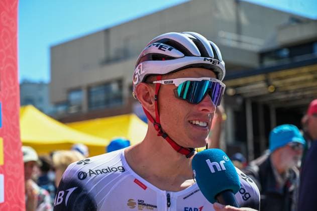 01 05 2025, xhfmx, Radsport Radklassiker 2025, Frankfurt Eschborn Nils Politt UAE Team Emirates DFL DFB REGULATIONS PROHIBIT ANY USE OF PHOTOGRAPHS as IMAGE SEQUENCES and or QUASI VIDEO Frankfurt am Main