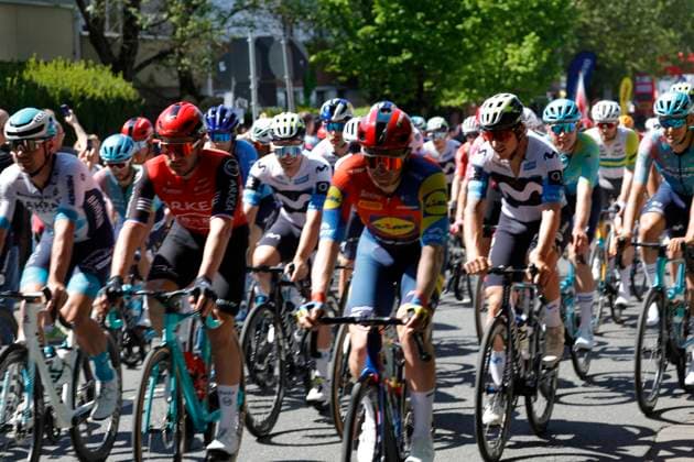 01 05 2025 Cycling Cycling Race Eschborn Frankfurt Main here Presentation of the teams and start Eschborn Frankfurt Hessen Germany