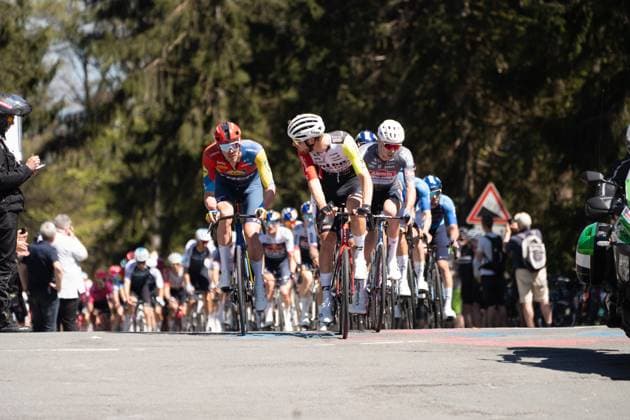 01 05 2025, xhfmx, Radsport Radklassiker 2025, Frankfurt Eschborn The field of riders crosses the Feldberg DFL DFB REGULATIONS PROHIBIT ANY USE OF PHOTOGRAPHS as IMAGE SEQUENCES and or QUASI VIDEO Frankfurt am Main