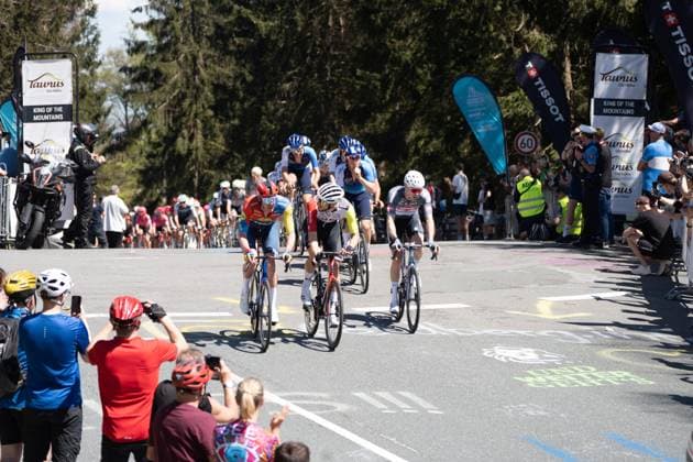 01 05 2025, xhfmx, Radsport Radklassiker 2025, Frankfurt Eschborn The field of riders crosses the Feldberg DFL DFB REGULATIONS PROHIBIT ANY USE OF PHOTOGRAPHS as IMAGE SEQUENCES and or QUASI VIDEO Frankfurt am Main