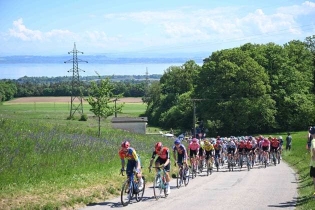 01-05-2025 Tour De Romandie; Tappa 02 La Grande Beroche - La Grande Beroche; 2025, Lidl - Trek; Bernard, Julien; Col De La Tourne; 