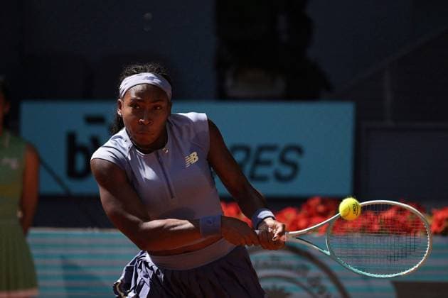 Tennis, WTA tournament in Madrid