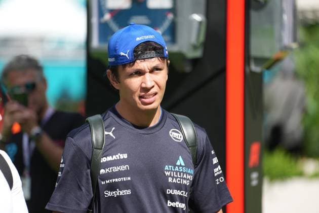 Formula 1 Crypto com Miami Grand Prix 2025 01 05 2025, Miami International Autodrome, Miami, Formula 1 Crypto com Miami Grand Prix 2025 ,in the picture Alexander Albon GBR , Atlassian Williams Racing nordphotoxGmbHx xBratic nph00250