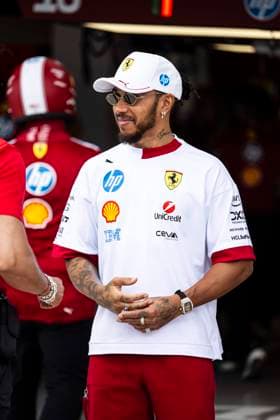 F1 - MIAMI GRAND PRIX 2025 HAMILTON Lewis (gbr), Scuderia Ferrari SF-25, portrait during the Formula 1 Crypto.com Miami Grand Prix 2025, 6th round of the 2025 FIA Formula One World Championship, WM, Weltmeisterschaft from May 2 to 4, 2025 on the Miami International Autodrome, in Miami Gardens, Florida, United States of America - Miami GardensUnited States  Copyright: xCharlyxLopezx