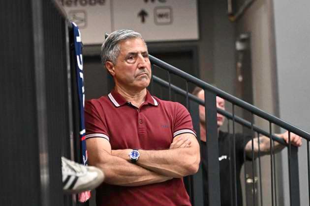 GER 1 VBL, SVG Lueneburg vs Berlin Recycling Volleys 01 05 2025, LKH Arena, Lueneburg, GER 1 VBL, Play Offs, Final, SVG Lueneburg vs Berlin Recycling Volleys pictured Manager Kaweh Niroomand Berlin nordphotoxGmbH xWitke nph00002