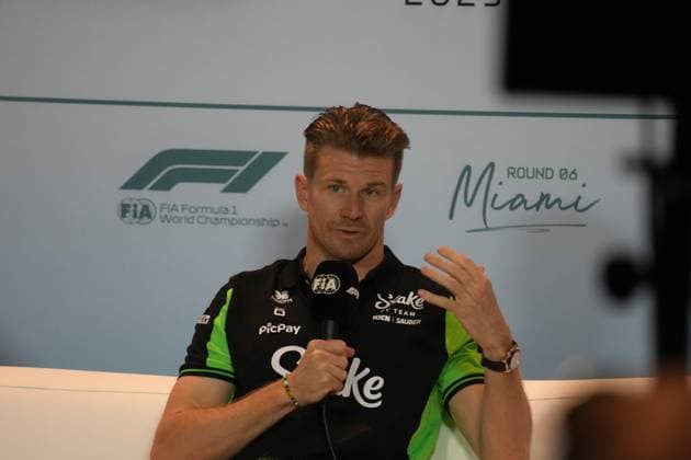 01 05 2025, Miami International Autodrome, Miami, Formula 1 Crypto com Miami Grand Prix 2025 ,in picture Nico Hülkenberg DEU , Stake F1 Team Kick Sauber Photo by Hasan Bratic DeFodi Images