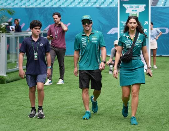 Formula 1 Crypto com Miami Grand Prix 2025 01 05 2025, Miami International Autodrome, Miami, Formula 1 Crypto com Miami Grand Prix 2025 ,pictured Fernando Alonso ESP , Aston Martin Aramco Cognizant Formula One Team nordphotoxGmbHx xBratic nph00250