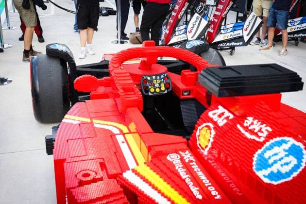 F1 - MIAMI GRAND PRIX 2025 Scuderia Ferrari Lego Car during the Formula 1 Crypto.com Miami Grand Prix 2025, 6th round of the 2025 FIA Formula One World Championship, WM, Weltmeisterschaft from May 2 to 4, 2025 on the Miami International Autodrome, in Miami Gardens, Florida, United States of America - Miami GardensUnited States  Copyright: xANTONINxVINCENTx