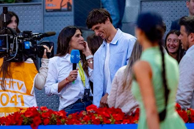 Mutua Madrid Open 2025 Robin Le Normand is seen at the Mutua Madrid Open 2025 tournament celebrated at La Caja Magica on May 01, 2025 in Madrid, Spain. Madrid La Caja Magica Madrid Spain Copyright: xAlbertoxGardinx AGardin_20250501_Mutua_Madrid_Open_0839