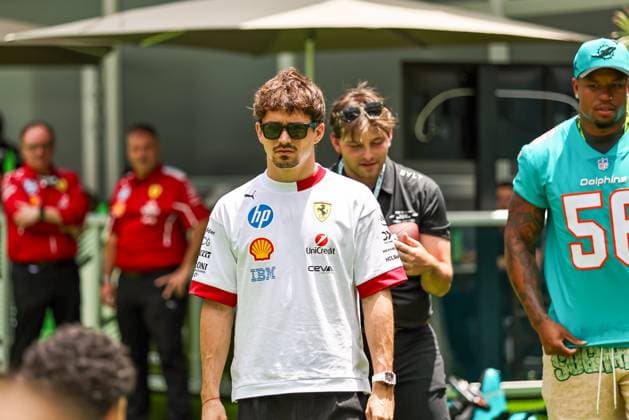 Charles Leclerc (MON) - Scuderia Ferrari - Ferrari SF-25 - Ferrari during Formula 1 Crypto.com Miami Grand Prix 2025 at Miami International Autodrome in Florida, USA, on May 1st-4th. Alessio De Marco Avens-Images.com FORMULA 1 CRYPTO.COM MIAMI GRAND PRIX 2025