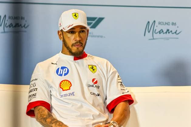 Lewis Hamilton (GBR) - Scuderia Ferrari - Ferrari SF-25 - Ferrari during Formula 1 Crypto.com Miami Grand Prix 2025 at Miami International Autodrome in Florida, USA, on May 1st-4th. Alessio De Marco Avens-Images.com FORMULA 1 CRYPTO.COM MIAMI GRAND PRIX 2025