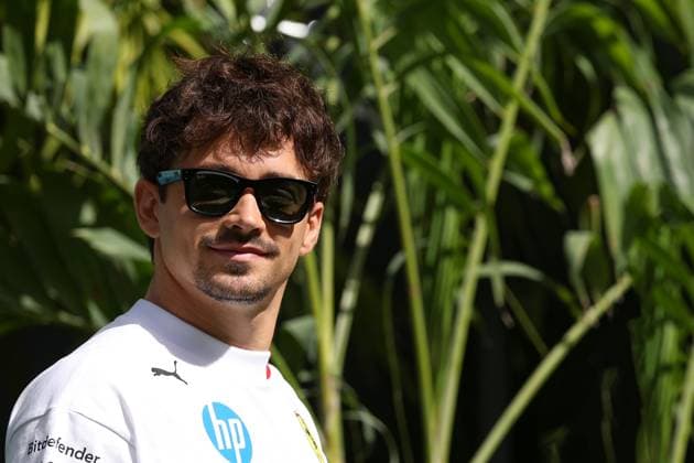 16 Charles Leclerc MCO Scuderia Ferrari HP ITA SF25 Ferrari during the 2025 Formula One Miami Grand Prix, 6th round of the 2025 Formula 1 World Championship, taking place from May 2 to 3, 2025 on Miami International Autodrome, in Miami USA Photo by Philippe Nanchino Eurasia Sport Images Miami Miami International Autodrome Florida United States of America Copyright: x x2025xEurasiaxSportxImagesx jp-en-EuSpIm-MPS_PPN_GPF1_Miami_01Apr2025_US017