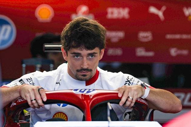 16 Charles Leclerc MCO Scuderia Ferrari HP ITA SF25 Ferrari during the 2025 Formula One Miami Grand Prix, 6th round of the 2025 Formula 1 World Championship, taking place from May 2 to 3, 2025 on Miami International Autodrome, in Miami USA Photo by Philippe Nanchino Eurasia Sport Images Miami Miami International Autodrome Florida United States of America Copyright: x x2025xEurasiaxSportxImagesx jp-en-EuSpIm-MPS_PPN_GPF1_Miami_01Apr2025_US084