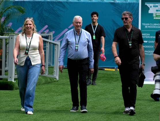01 05 2025, Miami International Autodrome, Miami, Formula 1 Crypto com Miami Grand Prix 2025 ,in picture Team Principal Graeme Lowdon Cadillac F1 Photo by Hasan Bratic DeFodi Images