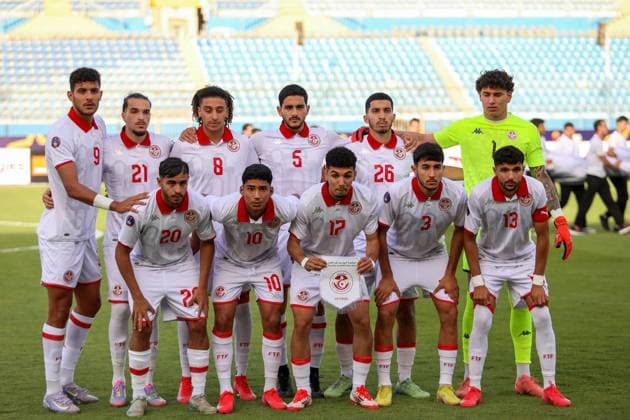 CAIRO, EGYPT - MAY 1: Tunisia during the men Caf Africa Cup of Nations match between Nigeria and Tunisia at Cairo International Stadium on April 27, 2025 in Cairo, Egypt. Photo by Ugbodaga Irabor Kennedy Dagashotz Copyright: xx