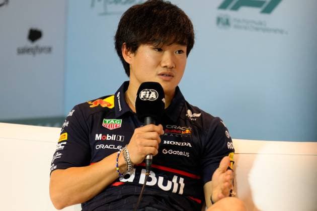 MOTORI - Formula 1 - Crypto.com Miami Grand Prix 2025 - press conference, PK, Pressekonferenz Yuki Tsunoda (JPN), Racing Bulls, 22, press conference Miami  Copyright: xIPAxSport ABACAx