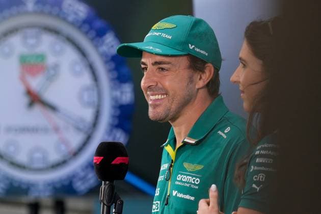 MOTORI - Formula 1 - Crypto.com Miami Grand Prix 2025 - press conference, PK, Pressekonferenz Fernando Alonso (ESP), Aston Martin, 14, press conference Miami  Copyright: xIPAxSport ABACAx