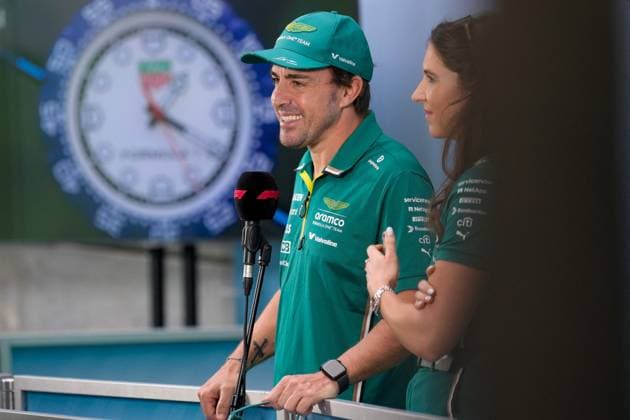 MOTORI - Formula 1 - Crypto.com Miami Grand Prix 2025 - press conference, PK, Pressekonferenz Fernando Alonso (ESP), Aston Martin, 14, press conference Miami  Copyright: xIPAxSport ABACAx
