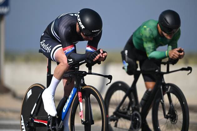 WIJNHOUD Andre pictured in action during the time trials at the UCI Para-Cycling Road World Cup event, Thursday 01 May 2025, in Oostende. The UCI Para-Cycling Road World Cup takes place from 01 to 04 May in Oostende and Brugge. LUCxCLAESSEN  x122424934x