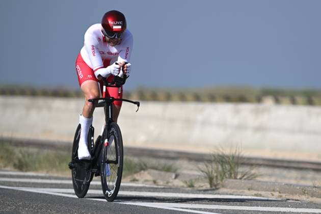 MACIEJEWSKI Zbigniew pictured in action during the time trials at the UCI Para-Cycling Road World Cup event, Thursday 01 May 2025, in Oostende. The UCI Para-Cycling Road World Cup takes place from 01 to 04 May in Oostende and Brugge. LUCxCLAESSEN  x122424956x