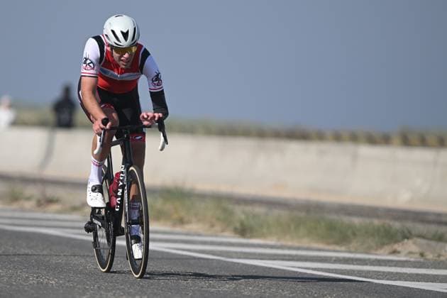 KROMEN Maximilian pictured in action during the time trials at the UCI Para-Cycling Road World Cup event, Thursday 01 May 2025, in Oostende. The UCI Para-Cycling Road World Cup takes place from 01 to 04 May in Oostende and Brugge. LUCxCLAESSEN  x122425351x