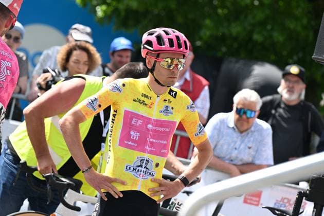 02-05-2025 Tour De Romandie; Tappa 03 Cossonay - Cossonay; 2025, Ef Education - Easypost; Baudin, Alex; Cossonay; 