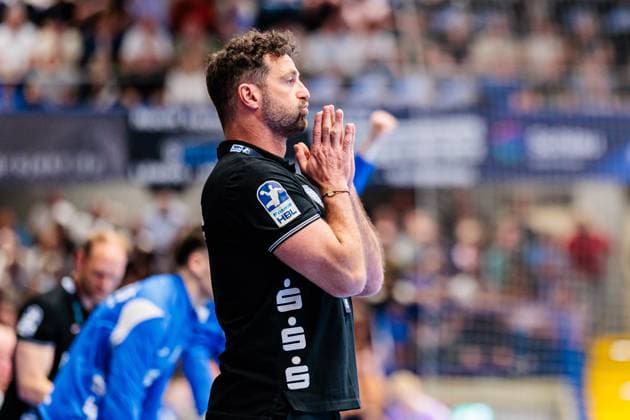 Florian Kehrmann TBV Lemgo Lippe, Coach GER, TBV Lemgo Lippe vs VfL Gummersbach, Handball, 1 Bundesliga, 28 Matchday, Season 2024 2025, 02 05 2025 GER, TBV Lemgo Lippe vs VfL Gummersbach, Handball, 1 Bundesliga, 28 Matchday, Season 2024 2025, 02 05 2025 Lemgo Copyright: xEibner-Pressefoto JanxRollingerx EP_JSK
