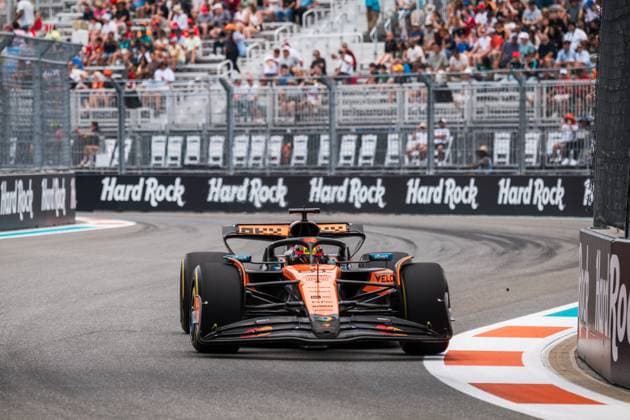 Isack Hadjar Visa Cash App Racing Bulls F1 Team, France, 06 USA, Formula 1 World Championship, Crypto com Miami Grand Prix, Miami International Autodrome, 2025 season, 02 05 2025 USA, Formula 1 World Championship, Crypto com Miami Grand Prix, Miami International Autodrome, 2025 season, 02 05 2025 Miami Copyright: xEibner-Pressefoto MaëvaxBurillox EP_MBO