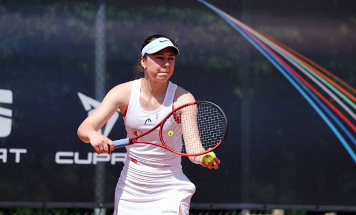 02 05 25 TEC Waldau LTTC Rot Weiß Berlin Germany, Stuttgart, 03 05 2024, Tennis, Womens Bundesliga, TEC Waldau LTTC Rot Weiß Berlin Anica Stabel LTTC Rot Weiß Berlin