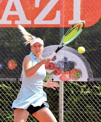02 05 25 TEC Waldau LTTC Rot Weiß Berlin Germany, Stuttgart, 03 05 2024, Tennis, Womens Bundesliga, TEC Waldau LTTC Rot Weiß Berlin Dalila Jakupovic TEC Waldau