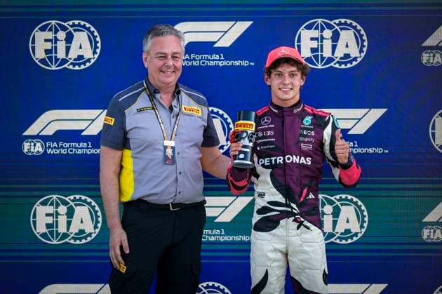 Sport Bilder des Tages F1 - MIAMI GRAND PRIX 2025 KIMI ANTONELLI Andrea (ita), Mercedes AMG F1 Team W16, portrait during the Formula 1 Crypto.com Miami Grand Prix 2025, 6th round of the 2025 FIA Formula One World Championship, WM, Weltmeisterschaft from May 2 to 4, 2025 on the Miami International Autodrome, in Miami Gardens, Florida, United States of America - Miami GardensUnited States  Copyright: xCharlyxLopezx