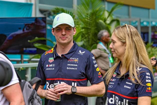 Max Verstappen (NED) - Oracle Red Bull Racing - Red Bull RB21 - Honda RBPT during Formula 1 Crypto.com Miami Grand Prix 2025 at Miami International Autodrome in Florida, USA, on May 1st-4th. Alessio De Marco Avens-Images.com  Copyright: xAlessioxDexMarco IPAxSportx xipa-agency.netx xx IPA_57180517 IPA_Agency_IPA57180517