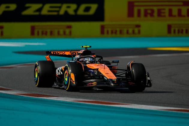 MOTORI - Formula 1 - Crypto.com Miami Grand Prix 2025 - Practice 1 and Sprint Qualifying Lando Norris (GBR), McLaren, 4 Miami  Copyright: xIPAxSport ABACAx