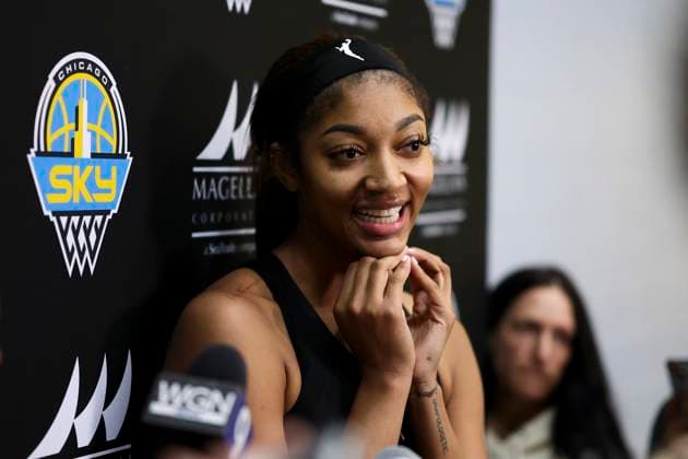 WNBA, Angel Reese will walk as a model for the fashion brand Victorias Secret, archive pictures