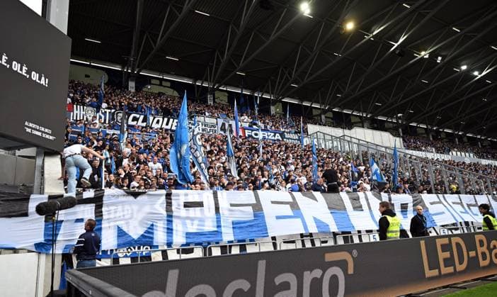 03 05 2025, xjhx, Soccer 2 Bundesliga, SV Darmstadt 98 Hamburger SV v l HSV Fans DFL DFB REGULATIONS PROHIBIT ANY USE OF PHOTOGRAPHS as IMAGE SEQUENCES and or QUASI VIDEO Darmstadt