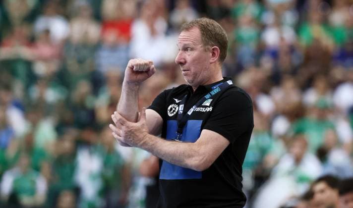 Leipzig, 01 05 2025, Arena Leipzig, Handball, Bundesliga, 28 Matchday , SC DHfK Leipzig vs HSG Wetzlar 30 18 13 9 , Pictured Frank Carstens, HSG Wetzlar ,