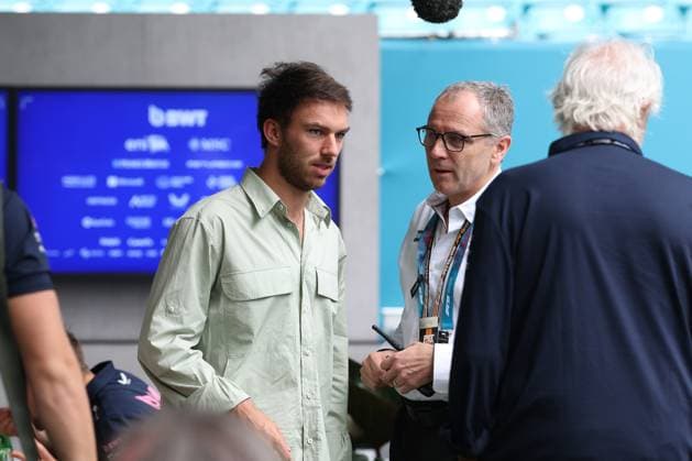 Pierre Gasly BWT Alpine , Grand Prix of Miami, Motorsport, Men, Formula 1, Sprint, 03 05 2025 Miami Florida USA Copyright: xkolbert-press ChristianxKolbertx