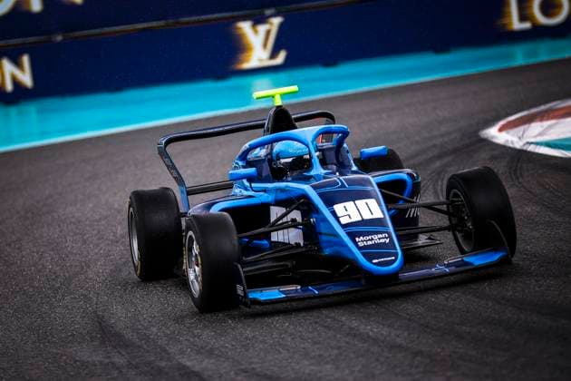 AUTO - F1 ACADEMY 2025 - MIAMI 90 DOBSON Aya (usa), Hightech TGR, supported by Morgan Stanley, Tatuus F4-T421, action during the 3rd round of the 2025 F1 Academy Championship from May 2 to 4, 2025 on the Miami International Autodrome, in Miami Gardens, Florida, United States of America - Miami GardensUnited States  Copyright: xEricxAlonsox