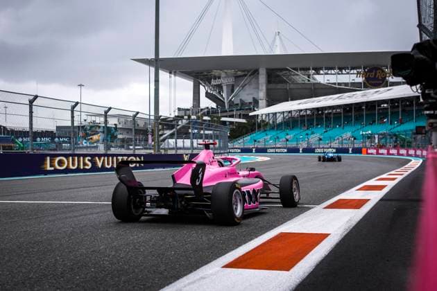 AUTO - F1 ACADEMY 2025 - MIAMI 03 GADEMAN Nina (nld), Prema Racing, Supporter by Alpine, Tatuus F4-T421, action during the 3rd round of the 2025 F1 Academy Championship from May 2 to 4, 2025 on the Miami International Autodrome, in Miami Gardens, Florida, United States of America - Miami GardensUnited States  Copyright: xEricxAlonsox