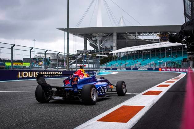 AUTO - F1 ACADEMY 2025 - MIAMI 14 CHAMBERS Chloe (usa), Campos Racing, Tatuus F4-T421, action during the 3rd round of the 2025 F1 Academy Championship from May 2 to 4, 2025 on the Miami International Autodrome, in Miami Gardens, Florida, United States of America - Miami GardensUnited States  Copyright: xEricxAlonsox