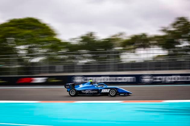 AUTO - F1 ACADEMY 2025 - MIAMI 90 DOBSON Aya (usa), Hightech TGR, supported by Morgan Stanley, Tatuus F4-T421, action during the 3rd round of the 2025 F1 Academy Championship from May 2 to 4, 2025 on the Miami International Autodrome, in Miami Gardens, Florida, United States of America - Miami GardensUnited States  Copyright: xEricxAlonsox