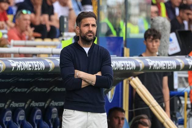 CALCIO - Serie A - Parma Calcio vs Como 1907 Cesc Fabregas (Head coach Como 1907) during Parma Calcio vs Como 1907, Italian soccer Serie A match in Parma, Italy, May 03 2025 Parma Italy  Copyright: xIPAxSport ABACAx