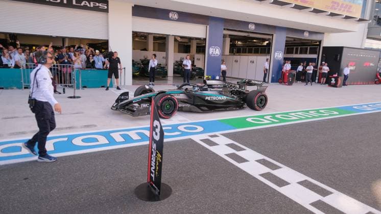 May 3, 2025, Miami, Fl, USA: May 2, 2025: Andrea Antonelli 12 during the 2025 Formula 1 Crypto.com Miami Grand Prix at the Miami International Autodrome. Jason Pohuski BMR Miami USA - ZUMAb241 20250503_zsa_b241_099 Copyright: xJasonxPohuskix xBmrxMediax