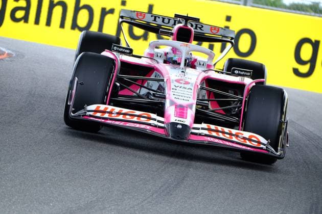 May 3, 2025, Miami, Fl, USA: May 2, 2025: Isack Hadjar 6 during the 2025 Formula 1 Crypto.com Miami Grand Prix at the Miami International Autodrome. Jason Pohuski BMR Miami USA - ZUMAb241 20250503_zsa_b241_122 Copyright: xJasonxPohuskix xBmrxMediax
