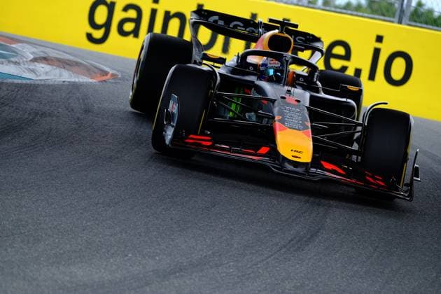 May 3, 2025, Miami, Fl, USA: May 2, 2025: Max Verstappen 1 during the 2025 Formula 1 Crypto.com Miami Grand Prix at the Miami International Autodrome. Jason Pohuski BMR Miami USA - ZUMAb241 20250503_zsa_b241_107 Copyright: xJasonxPohuskix xBmrxMediax