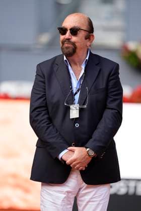 May 3, 2025, Madrid, Madrid, Spain: Miguel Diaz Roman is seen during the trophy ceremony after the Men DoubleÃ¢â‚¬â ¢s Final of Mutua Madrid Open 2025 - ATP, Tennis Herren Masters 1000 celebrated at Caja Magica on May 03, 2025 in Madrid, Spain. Madrid Spain - ZUMAa181 20250503_zaa_a181_100 Copyright: xOscarxJ.xBarrosox
