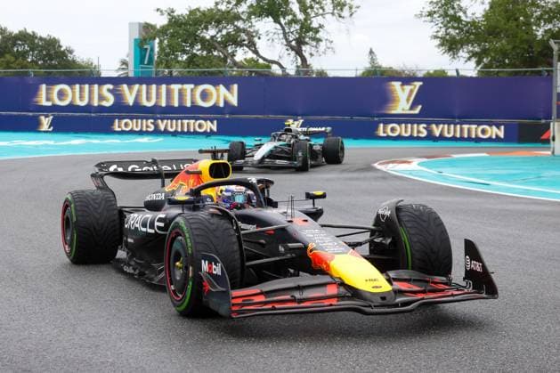 Max Verstappen Oracle Red Bull Racing , Grand Prix of Miami, Motorsport, Men, Formula 1, Sprint, 03 05 2025 Miami Florida USA Copyright: xkolbert-press ChristianxKolbertx