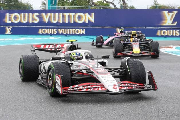 Oliver Bearman MoneyGramm Haas , Grand Prix of Miami, Motorsport, Men, Formula 1, Sprint, 03 05 2025 Miami Florida USA Copyright: xkolbert-press ChristianxKolbertx