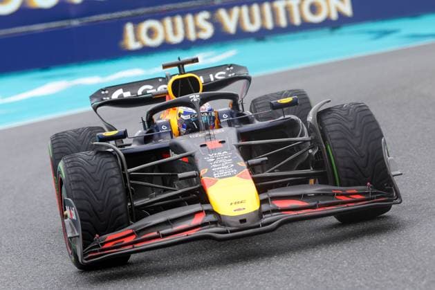 Max Verstappen Oracle Red Bull Racing , Grand Prix of Miami, Motorsport, Men, Formula 1, Sprint, 03 05 2025 Miami Florida USA Copyright: xkolbert-press ChristianxKolbertx
